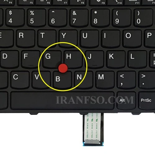 کیبرد لپ تاپ لنوو ThinkPad E431 مشکی-با موس-با فریم