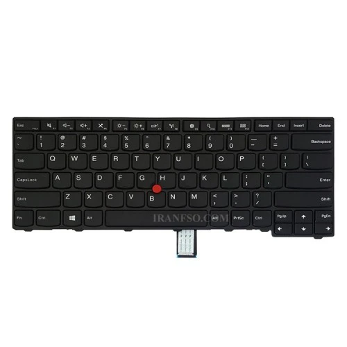 کیبرد لپ تاپ لنوو ThinkPad E431 مشکی-با موس-با فریم