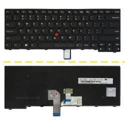 کیبرد لپ تاپ لنوو ThinkPad E431 مشکی-با موس-با فریم