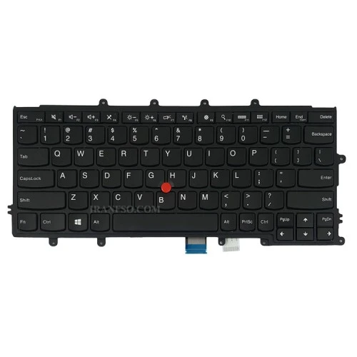 کیبرد لپ تاپ لنوو ThinkPad X240 مشکی-باموس-با فریم