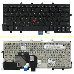 کیبرد لپ تاپ لنوو ThinkPad X240 مشکی-باموس-با فریم