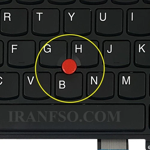 کیبرد لپ تاپ لنوو ThinkPad X240 مشکی-باموس-با فریم