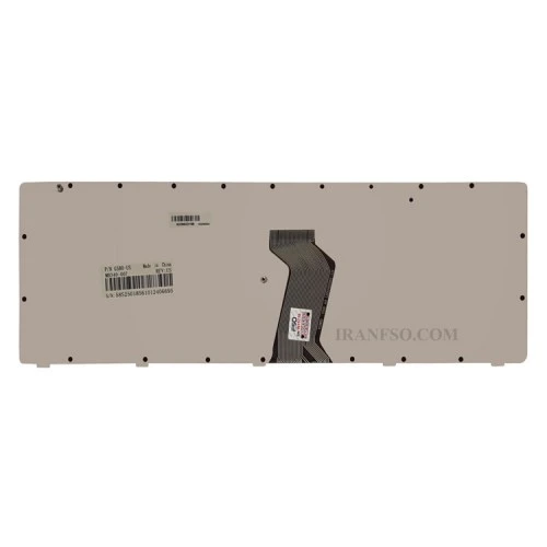 کیبرد لپ تاپ لنوو IdeaPad G580 مشکی با فریم