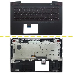 کیبرد لپ تاپ لنوو IdeaPad Y50-70 مشکی-باقاب C-با بک لایت
