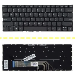 کیبرد لپ تاپ لنوو IdeaPad 530S-14_Yoga 730-15IKB مشکی-اینترکوچک-بدون فریم
