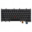 کیبرد لپ تاپ لنوو ThinkPad Yoga 370 مشکی-با موس و بک لایت-با فریم نقره ای