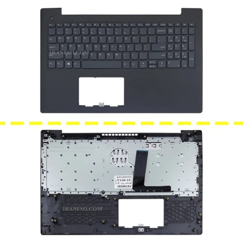 کیبرد لپ تاپ لنوو IdeaPad V130-15 نوک مدادی با قاب C