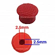 پلاستیک موس لپ تاپ 2.5x2.5mm کوچک