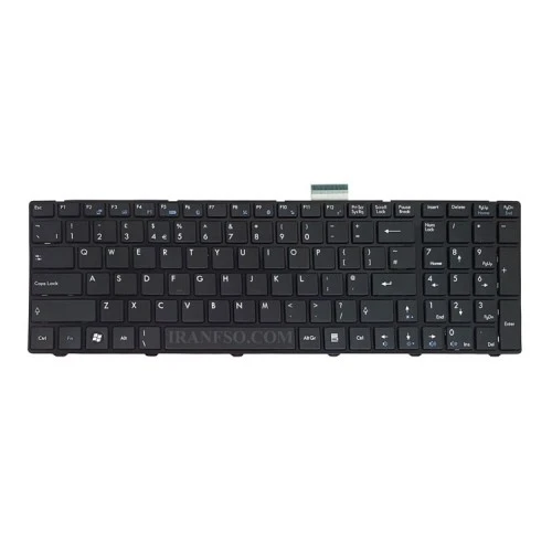 کیبرد لپ تاپ ام اس آی CX620 مشکی-با فریم