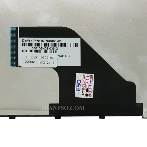کیبرد لپ تاپ سونی VPC-F11 مشکی-با بک لایت-بافریم نوک مدادی