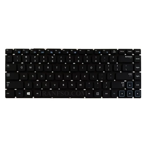 کیبرد لپ تاپ سامسونگ NP300-E4A مشکی-اینترکوچک بدون فریم