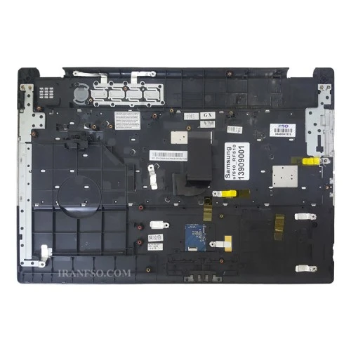 کیبرد لپ تاپ سامسونگ SF510-RF510 مشکی با قاب C نوک مدادی-نقره ای دست دوم