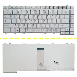 کیبرد لپ تاپ توشیبا Satellite A200-A300 نقره ای