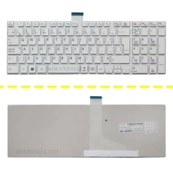 کیبرد لپ تاپ توشیبا Satellite C850 سفید