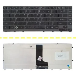 کیبرد لپ تاپ توشیبا Satellite M640 مشکی-با فریم طوسی