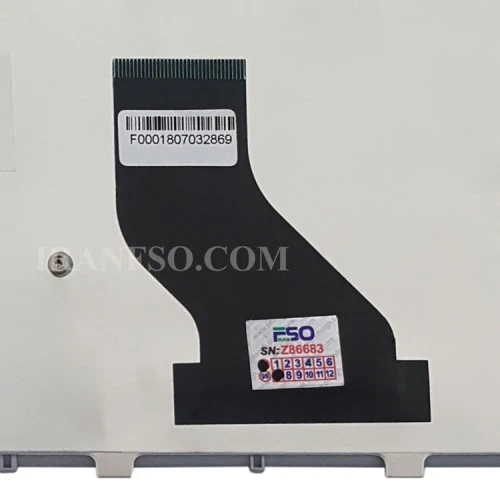کیبرد لپ تاپ توشیبا Mini NB305 نقره ای