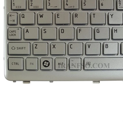 کیبرد لپ تاپ توشیبا Mini NB305 نقره ای