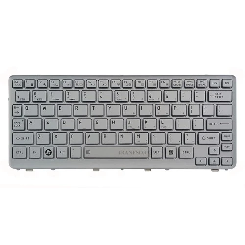 کیبرد لپ تاپ توشیبا Mini NB305 نقره ای