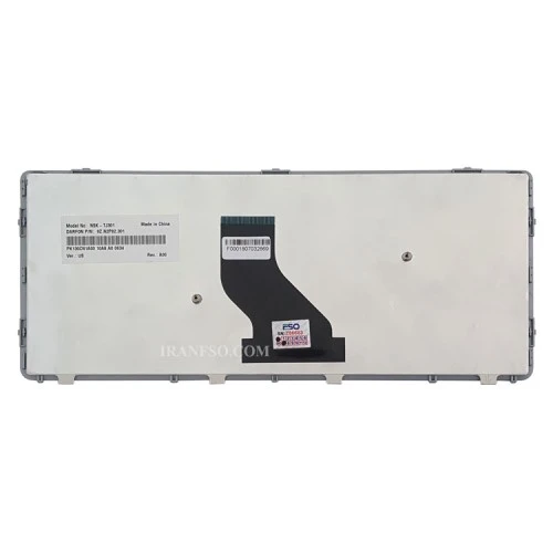 کیبرد لپ تاپ توشیبا Mini NB305 نقره ای