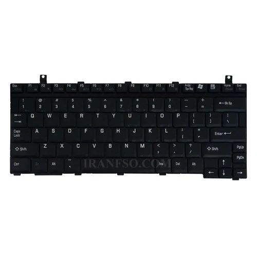 کیبرد لپ تاپ توشیبا Satellite P200 مشکی