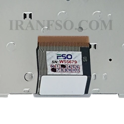 کیبرد لپ تاپ توشیبا Satellite P200 مشکی