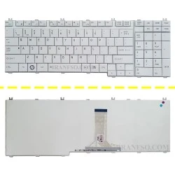 کیبرد لپ تاپ توشیبا Satellite Pro P300 سفید
