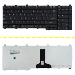 کیبرد لپ تاپ توشیبا Satellite Pro P300 مشکی