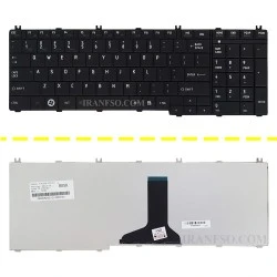 کیبرد لپ تاپ توشیبا Satellite C650 مشکی