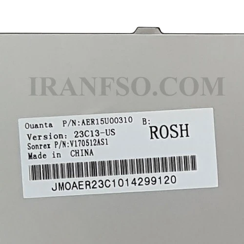کیبرد لپ تاپ توشیبا Satellite C650 مشکی