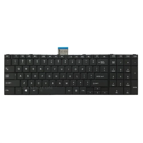 کیبرد لپ تاپ توشیبا Satellite C50 مشکی