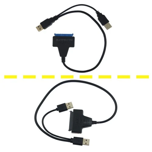 کابل هارد Sata به USB2