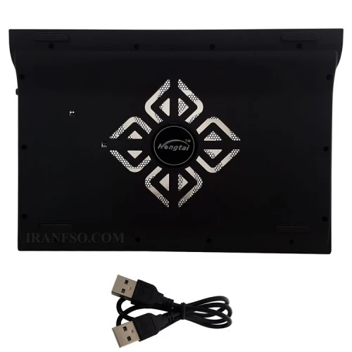 فن زیر لپ تاپ HZT520 تک فن مشکی