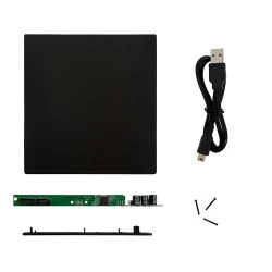 باکس دی وی دی اکسترنال لپ تاپ Sata Superslim 9.5mm_USB2