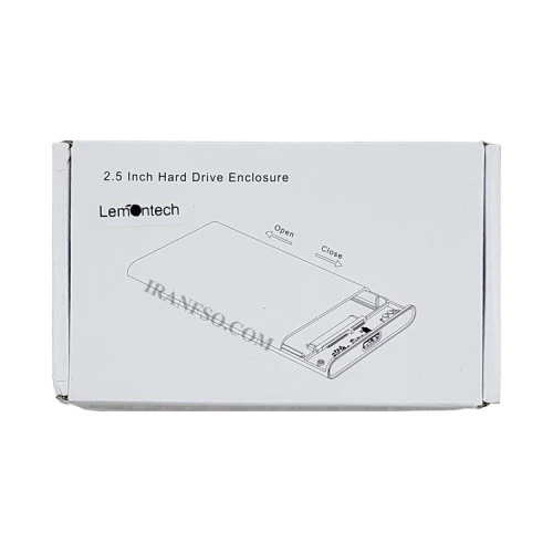باکس هارد لپ تاپ Lemontech Sata 2.5Inch Type C سفید