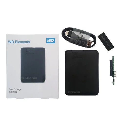 باکس هارد لپ تاپ وسترن Elements Sata 2.5 Inch USB3