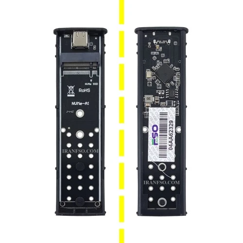 مبدل هارد SSD M.2 NVME To Type C-USB 3.0 برای هاردهای تک شیار