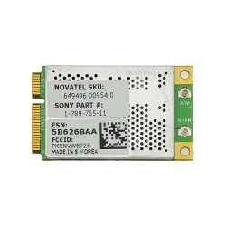 برد وای فای لپ تاپ WWAN Mini PCI-E GSM 1-789-765-31 مستطیلی