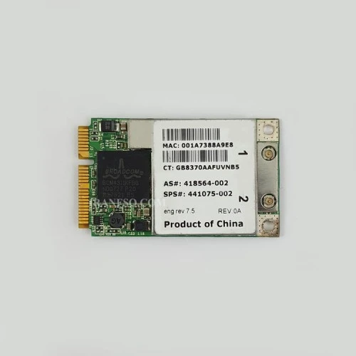 برد وای فای لپ تاپ WLAN Broadcom Mini PCI BCM94311MCG Express مستطیلی
