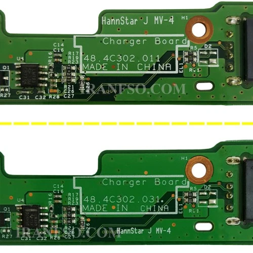 برد پاور و یو اس بی لپ تاپ دل XPS M1330_48.4C302.031-48.4C302.011
