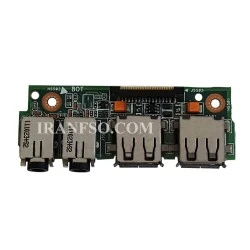 برد یو اس بی و هدفون لپ تاپ ایسوس K43SV-K43SD