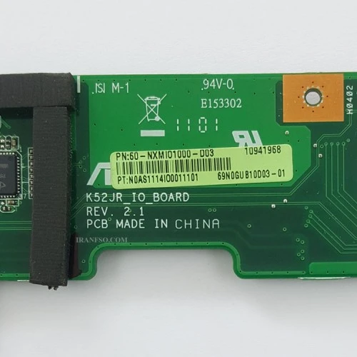 برد یو اس بی و صدا و رم ریدر و VGA لپ تاپ ایسوس K52JR