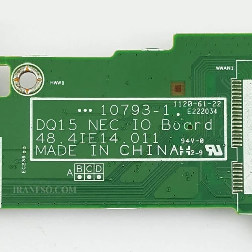 برد یو اس بی لپ تاپ دل Inspiron N5110-Vostro 3550_USB3_DQ15 NEC 48-4IE14-011 برای Geforce