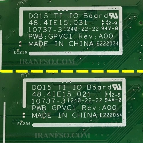 برد یو اس بی لپ تاپ دل N5110-Vostro 3550_USB3_DQ15 TI 48-4IE15-031_48-4IE15-021 برای Geforce