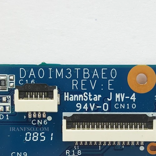 برد کانکتور ساب لپ تاپ دل Studio XPS 1340_DA0IM3TBAE0