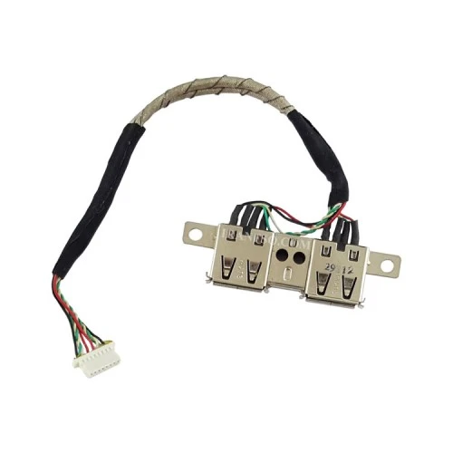 جک یو اس بی لپ تاپ USB2 برای توشیبا Satellite L505_6017B0196601 باکابل