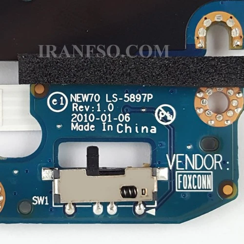 برد سوئیچ لپ تاپ ایسر TravelMate 5742-5740_LS-5897P