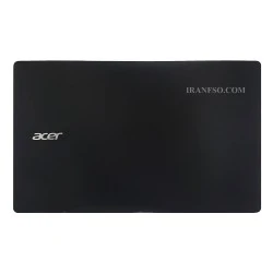قاب پشت ال سی دی لپ تاپ ایسر Aspire E5-511_E5-521_E5-571 مشکی-خط و خش دار بدون کاور لولا