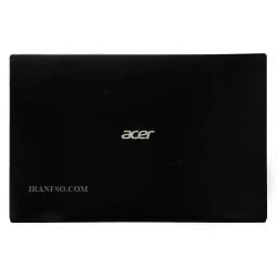 قاب پشت ال سی دی لپ تاپ ایسر Aspire V3-571 مشکی-خط و خش دار بدون کاور لولا