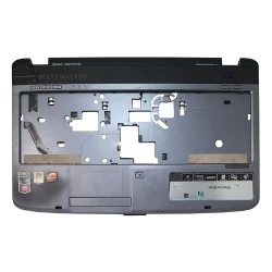 قاب کنار کیبرد لپ تاپ ایسر Aspire 5536-5542 طوسی-مشکی-دست دوم