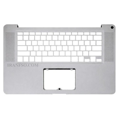 قاب کنار کیبرد لپ تاپ اپل MacBook Pro A1286-15Inch نقره ای-دست دوم